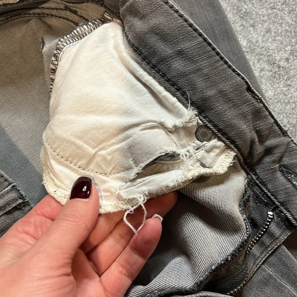 All Saints Mast Fit in Grey, Size 28. - Picture 10 of 10